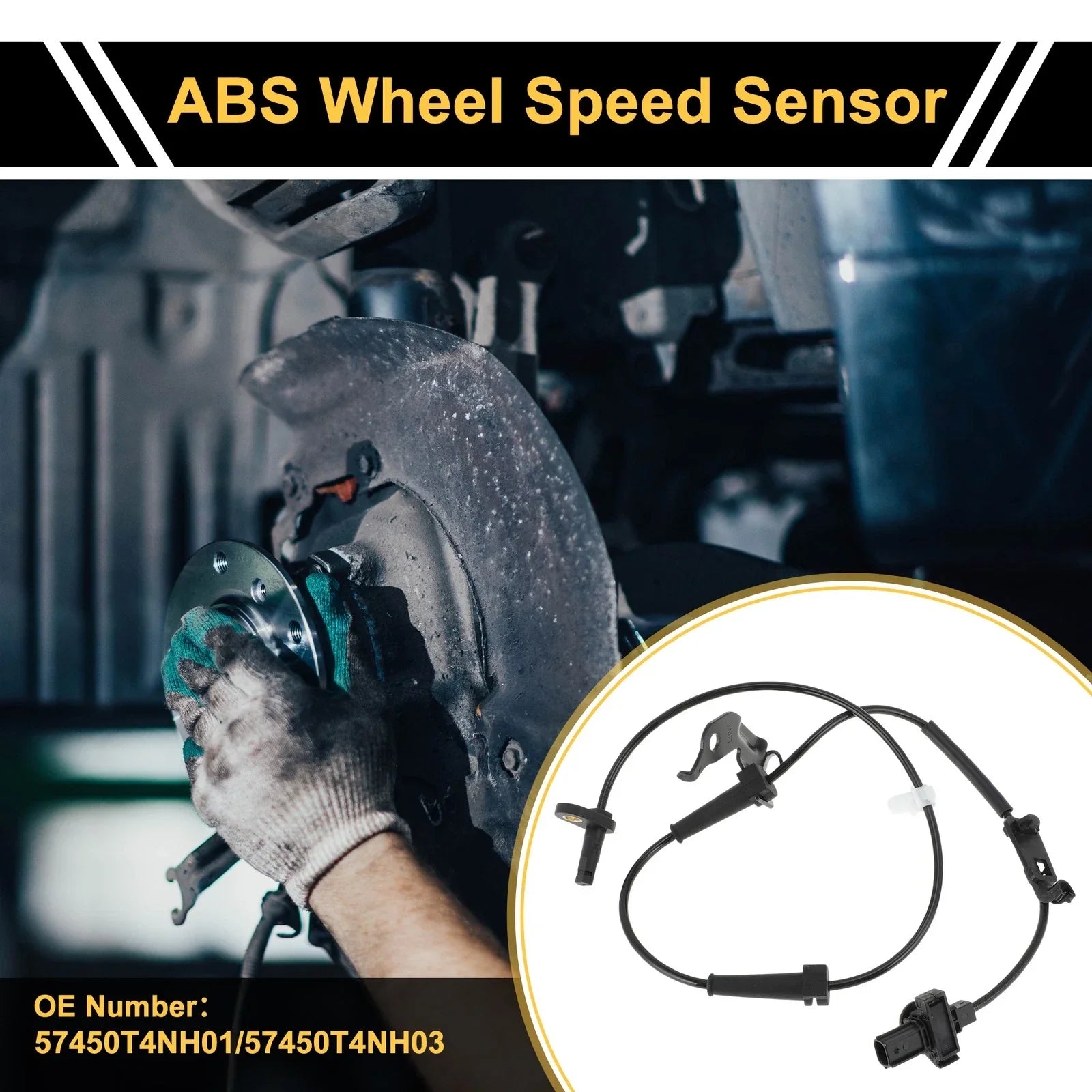 ABS Wheel Speed Sensor for Honda Jade Front Right (2013-2018)