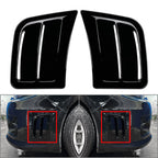 Black Front Bumper Side Air Vent Covers for Subaru Impreza WRX STI (2008-2014)