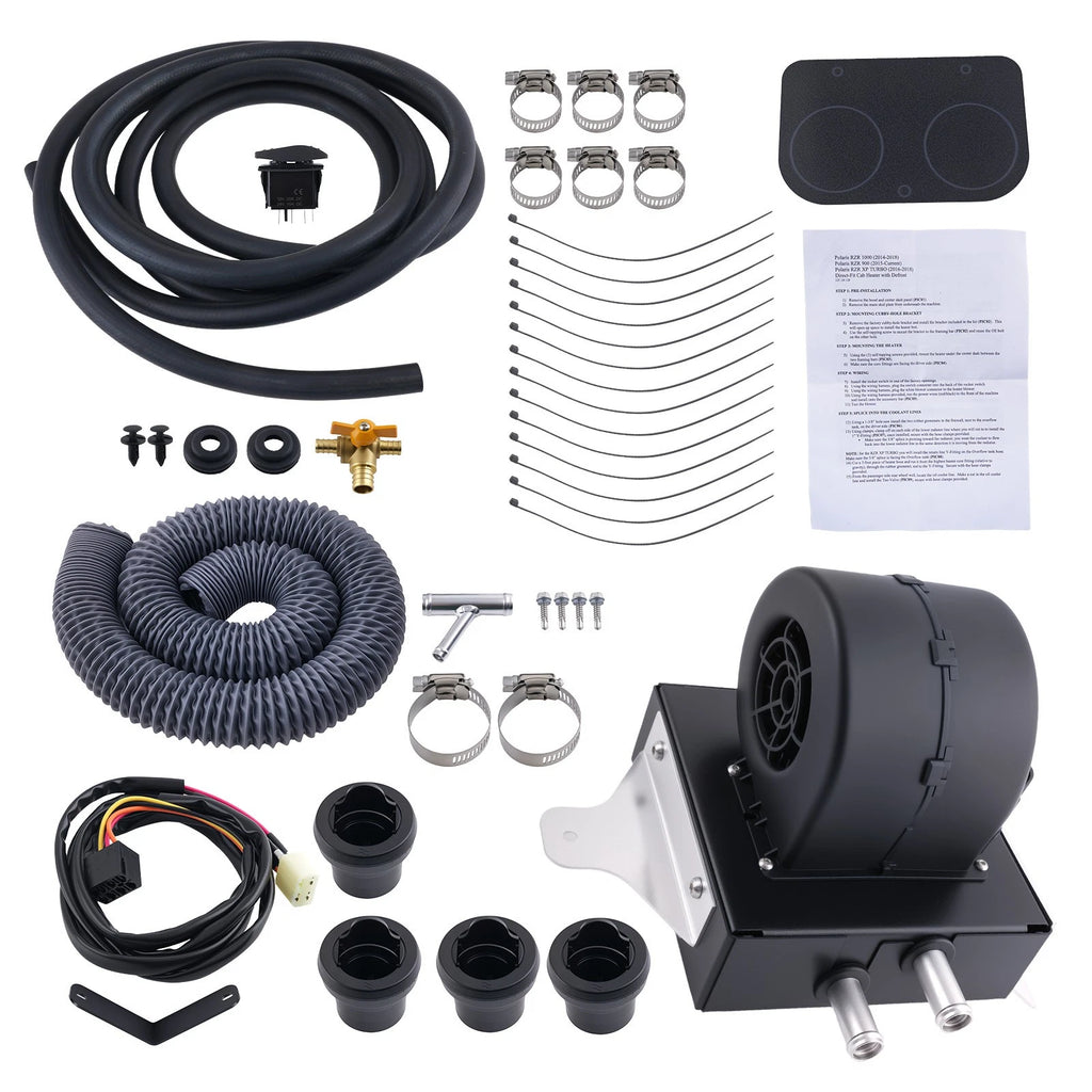 Cab Heater Kit with Defrost for Polaris RZR 900 (2015–2020) SSHK126-00 SSHK12600