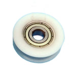 5x23x7mm BU0523 Wrapped Bearing Pulley U Grooved Guide Wheel for Door Slides