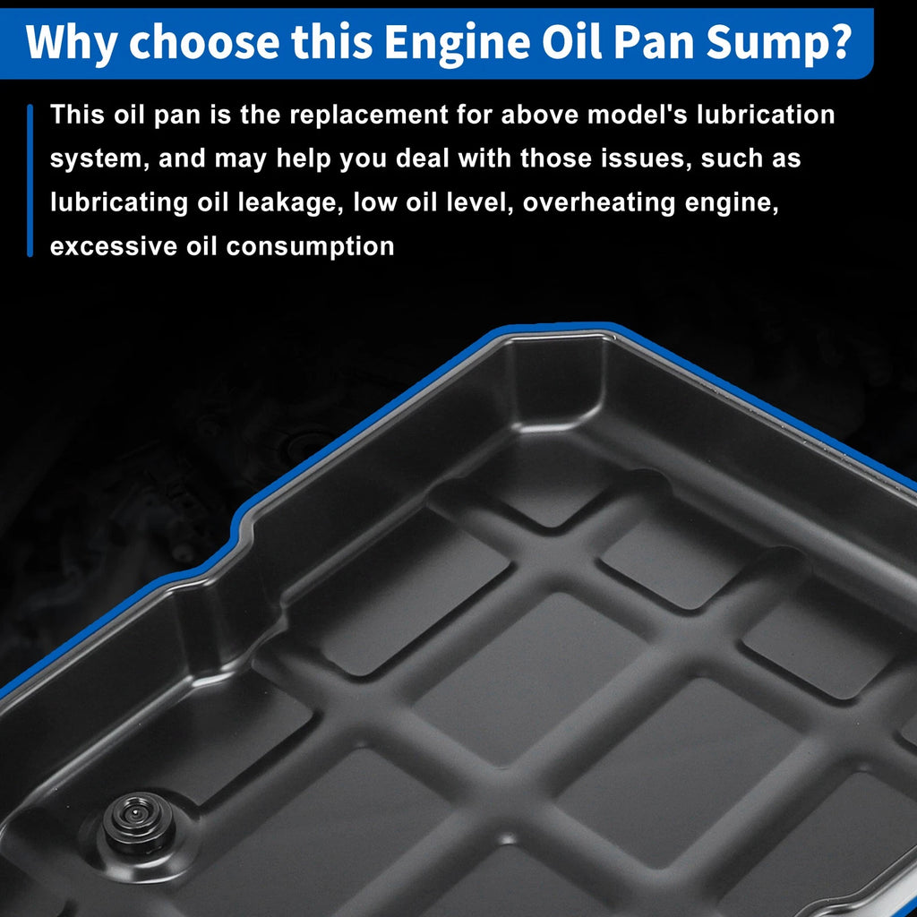 Transmission Oil Pan Kit with Oil Filter for Chrysler 300 (2005–2014)