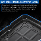 Transmission Oil Pan Kit with Oil Filter for Chrysler 300 (2005–2014)