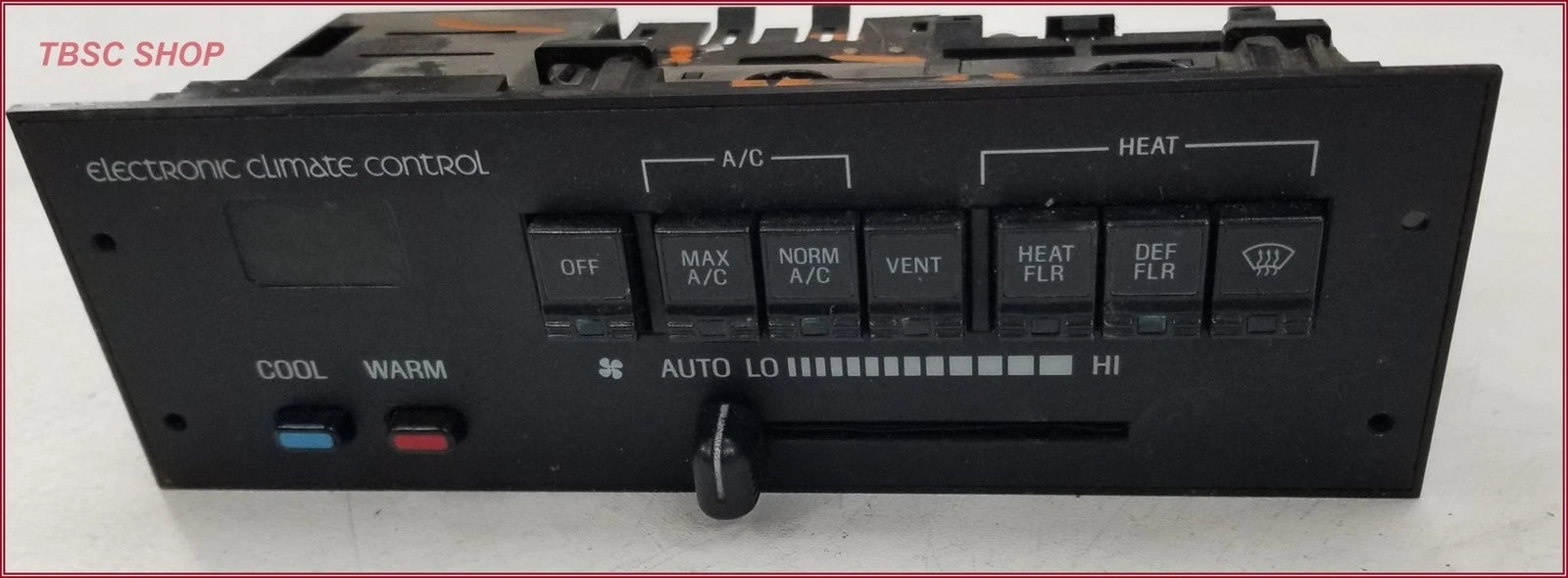 Auto Climate Control for Thunderbird Cougar (1989–1993)