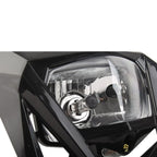 12V H4 Black Headlight Fairing for Kawasaki KLX, Yamaha