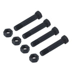 2 Packs Trailer Shackle Kit for Tandem Axle Trailers (Double Eye Spring)