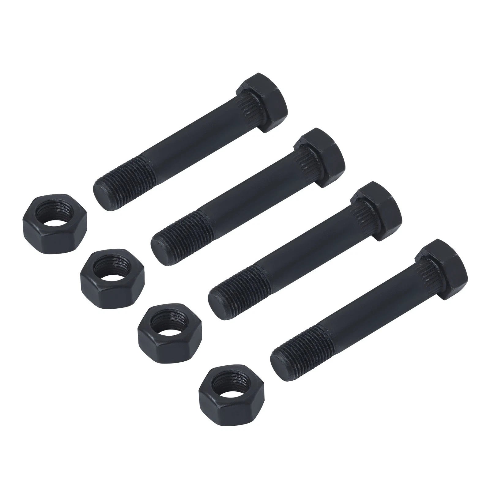 2 Packs Trailer Shackle Kit for Tandem Axle Trailers (Double Eye Spring)