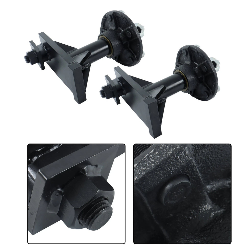 Spindle Kit with Dust Cover for 5-8 Lug Vehicles (Year Range Not Specified)