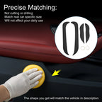 Set of 1 Car Door Anti Kick Pad Sticker Protector for Honda HR-V (2015–2019)