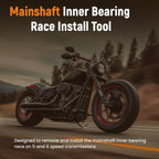 Transmission Mainshaft Bearing Inner Race Tool for Harley Big Twins (1984–2023)
