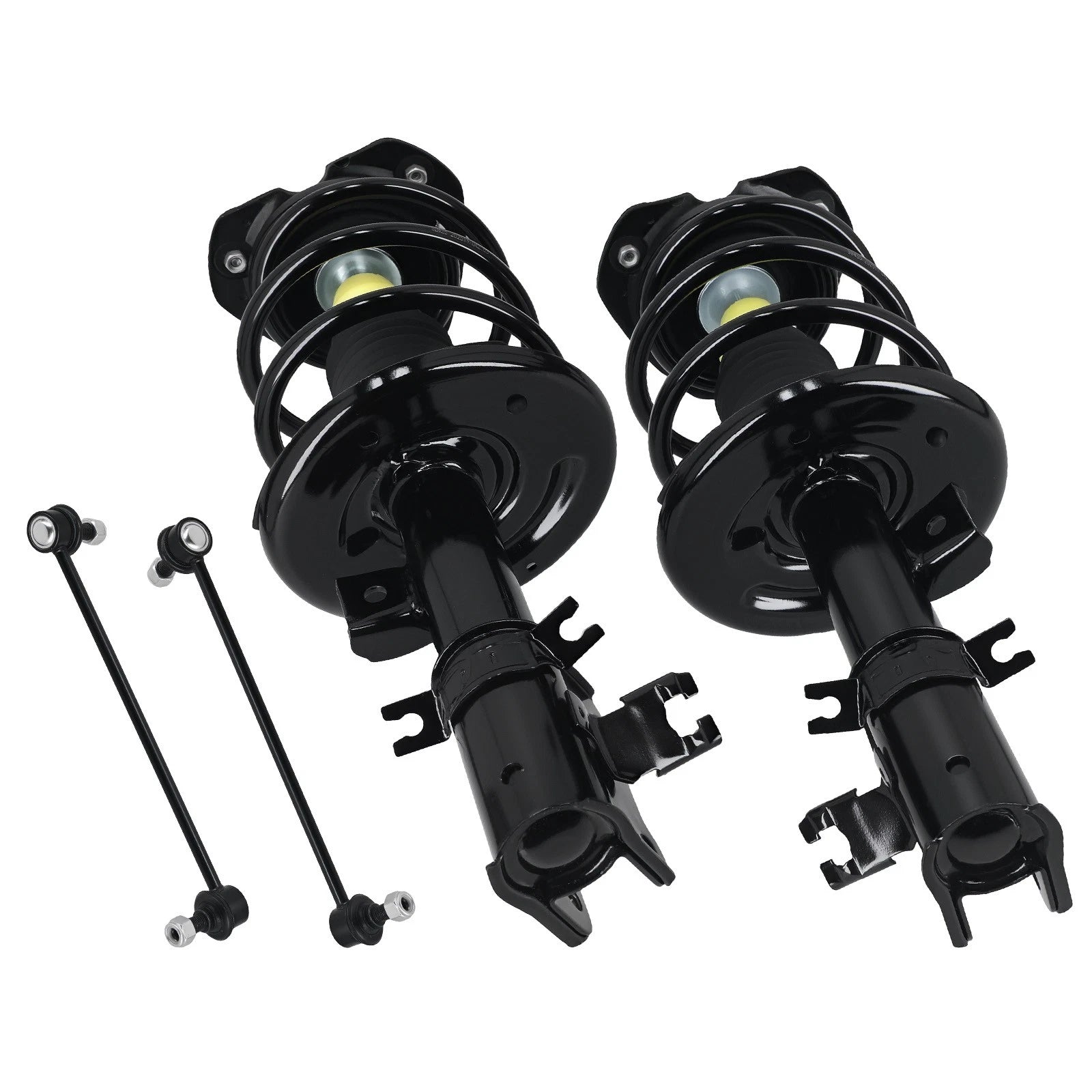 Set of 4 Front Complete Struts w/ Sway Bar Links for Nissan Altima (2007–2013)
