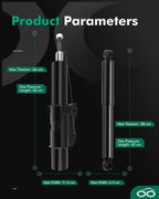 Set of 4 Shocks Struts for Dodge Mercedes-Benz Freightliner Sprinter 2500