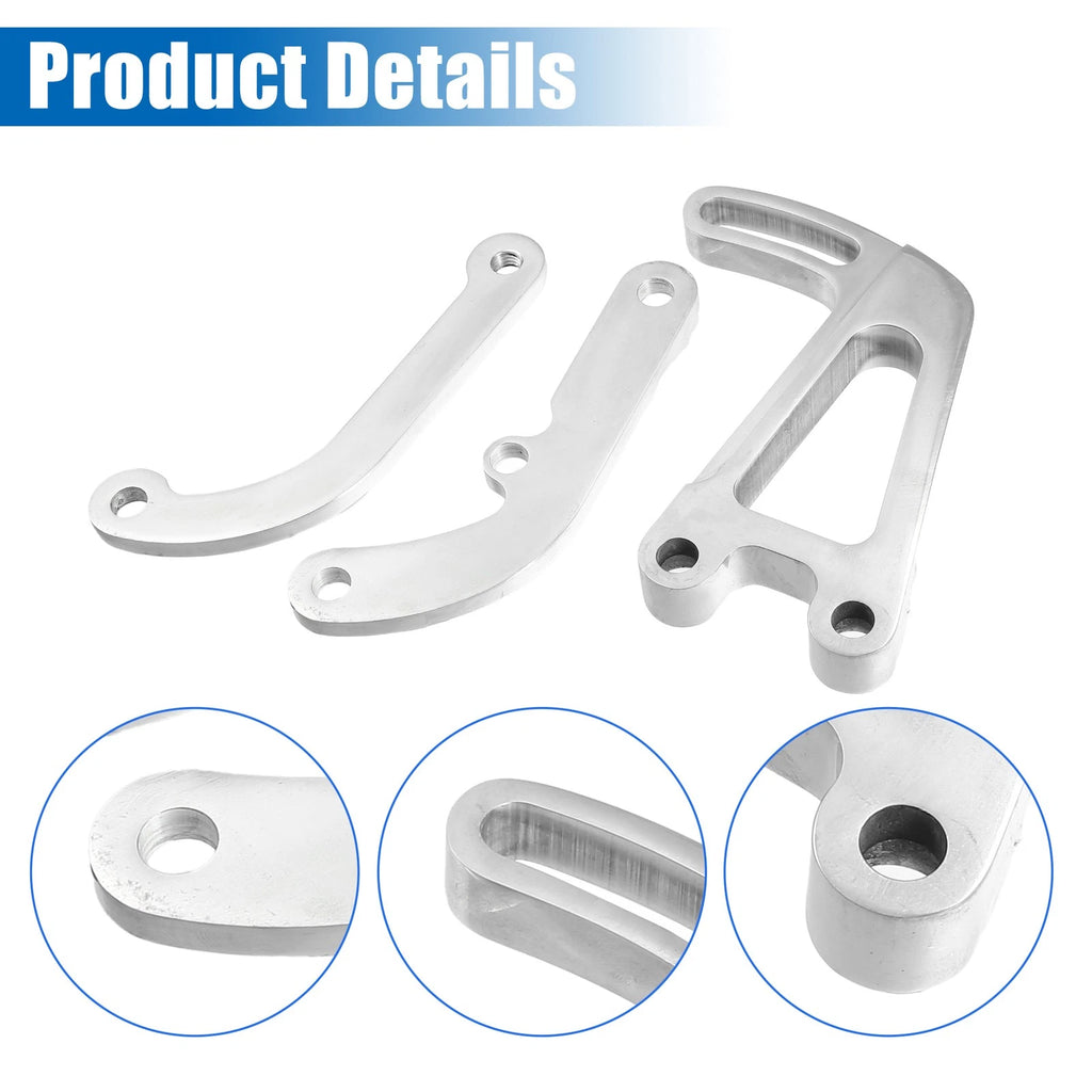 Adjustable Power Steering Pump Bracket Kit for Chevy 265 283 305 (1960–1980)