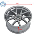 18" Gray Alloy Wheel Rim for Tesla Model 3 (2017–2023) 610TSL9