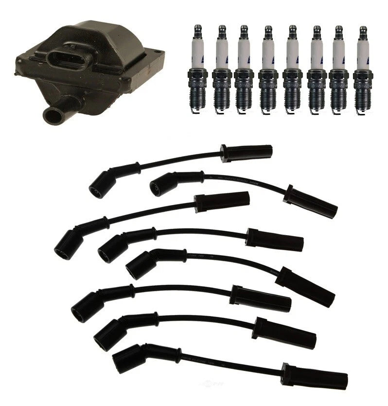 Ignition Wires & Spark Plugs Kit for Chevrolet P30 GMC 7.3L V8