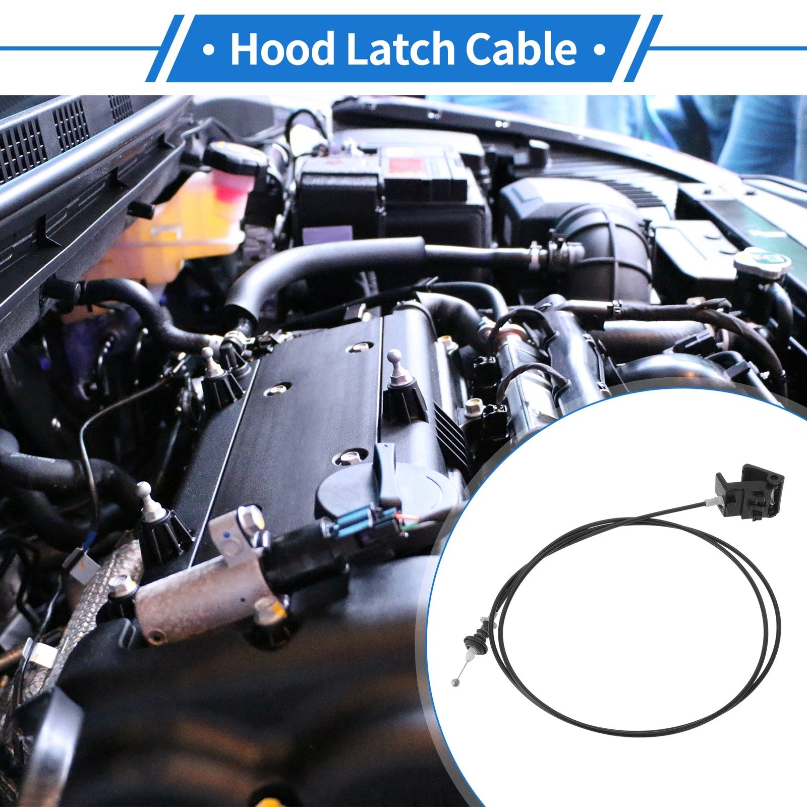Hood Release Cable No.BP4K56720 for Mazda 3 (2004–2009)