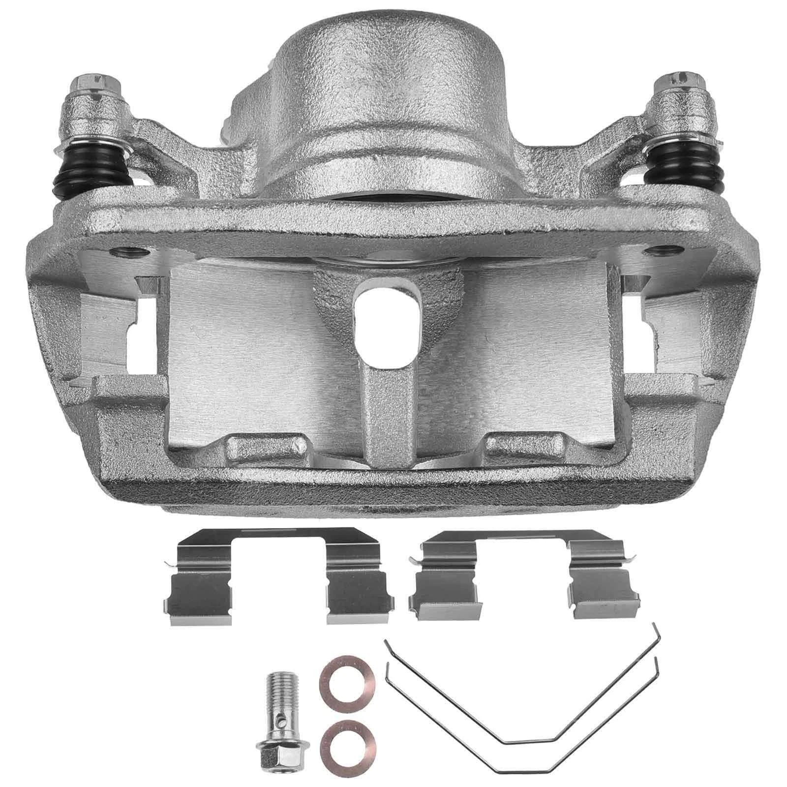 2X Front Brake Calipers with Bracket for Honda CR-V Element (2003-2011)