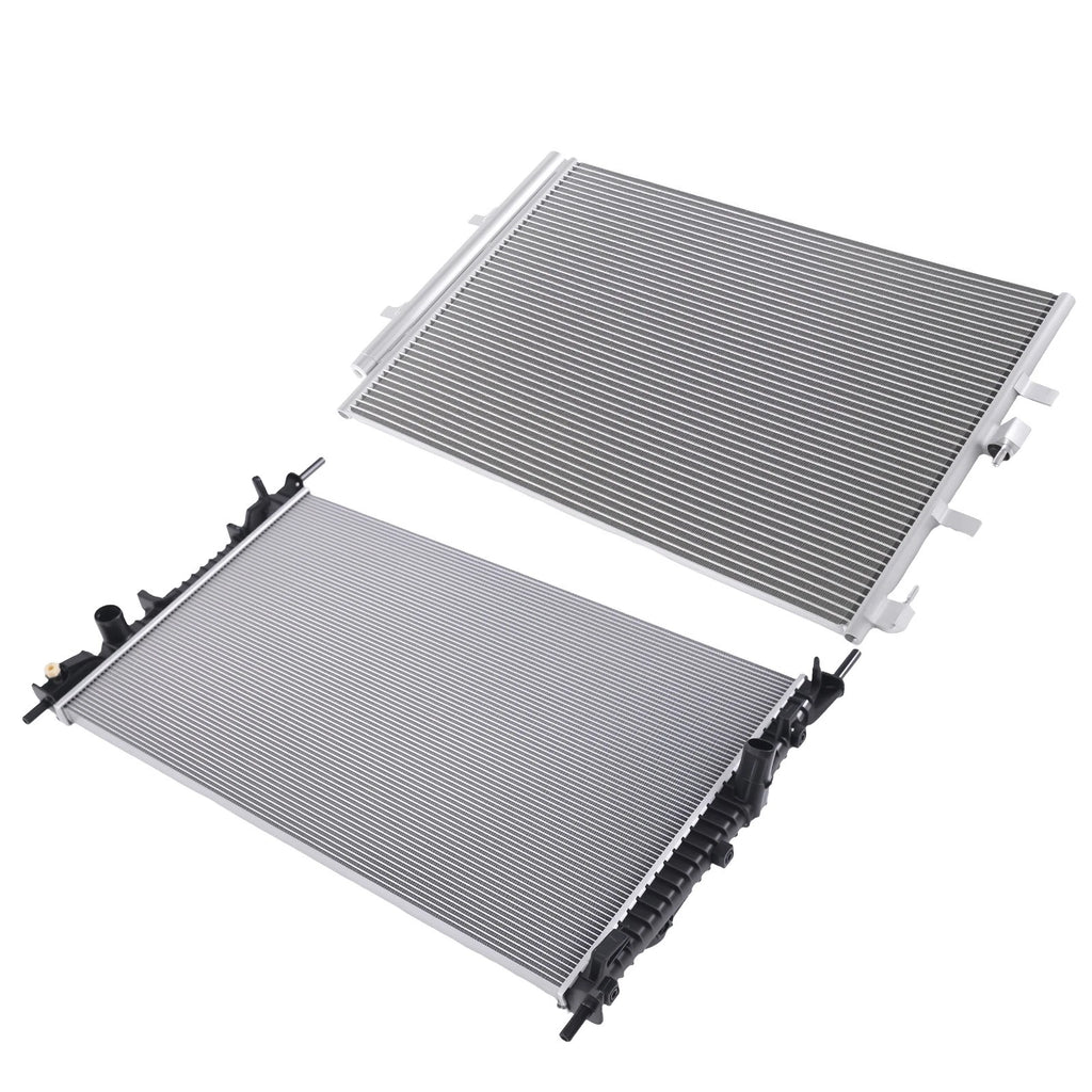 Radiator & AC Condenser for Ford Transit-150 Transit-250 (2015–2019) CK4Z8005A