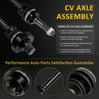 CV Axle for Yamaha Rhino 450 660 (2006–2009)