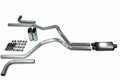 2.5" Dual Exhaust Kit for Ford F150 (2021–2025) Stainless Muffler Slash Tips