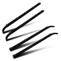 Set of 2 Inner & Outer Front Window Scraper Seal for Ford F350 (1987–1997)