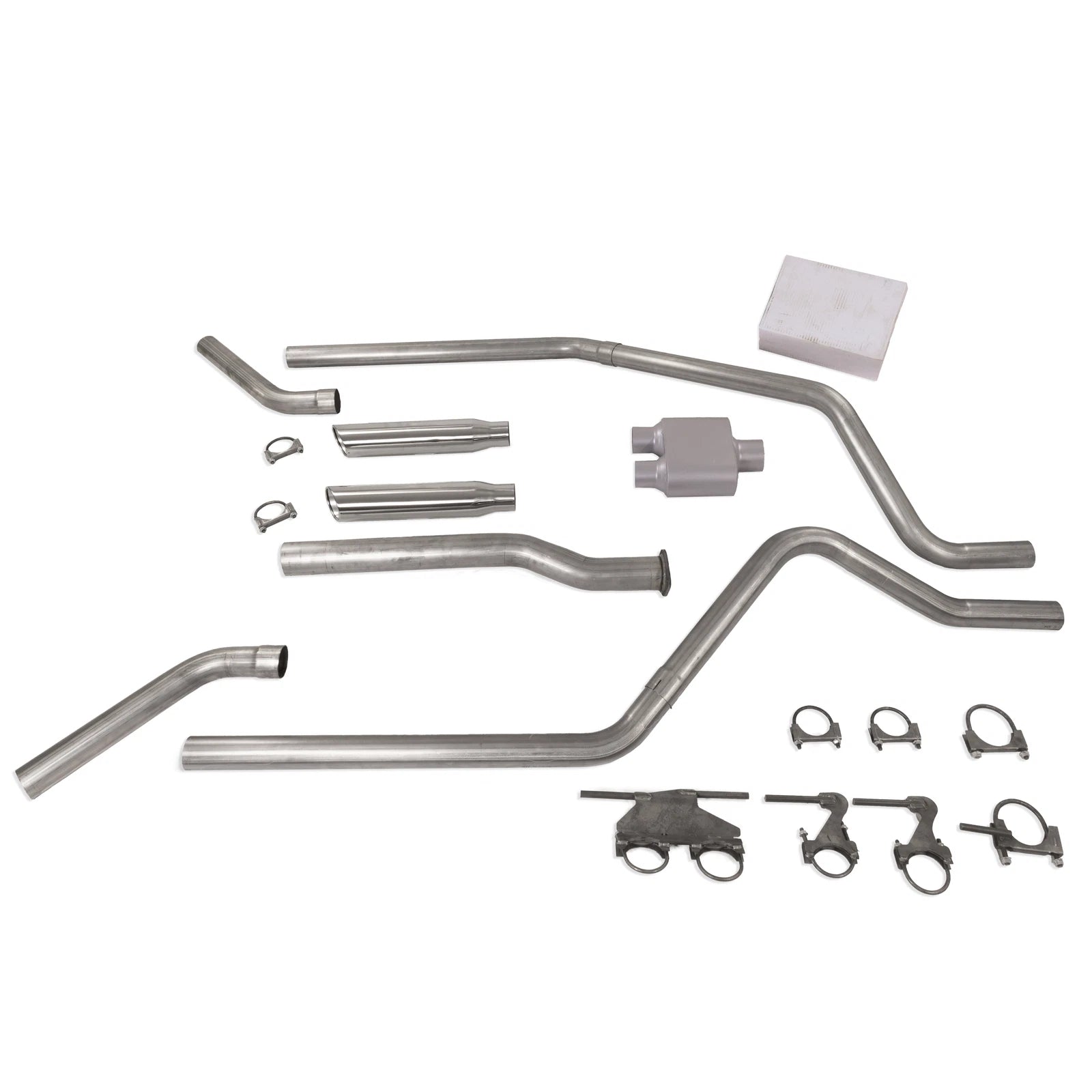 2.5" Dual Exhaust for Dodge Ram 1500 (2019–2025) RLD Clp T Cnr E