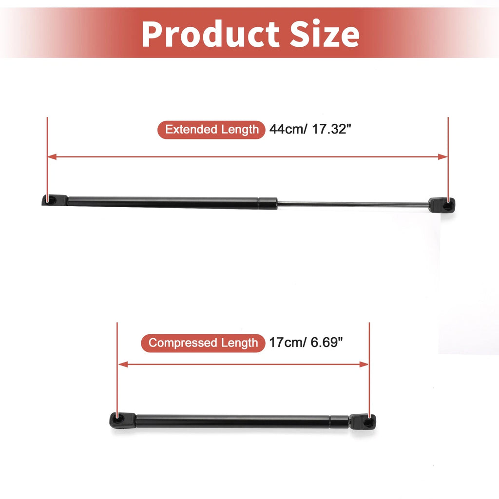 2X Rear Window Lift Supports for Toyota Matrix (2003–2008)