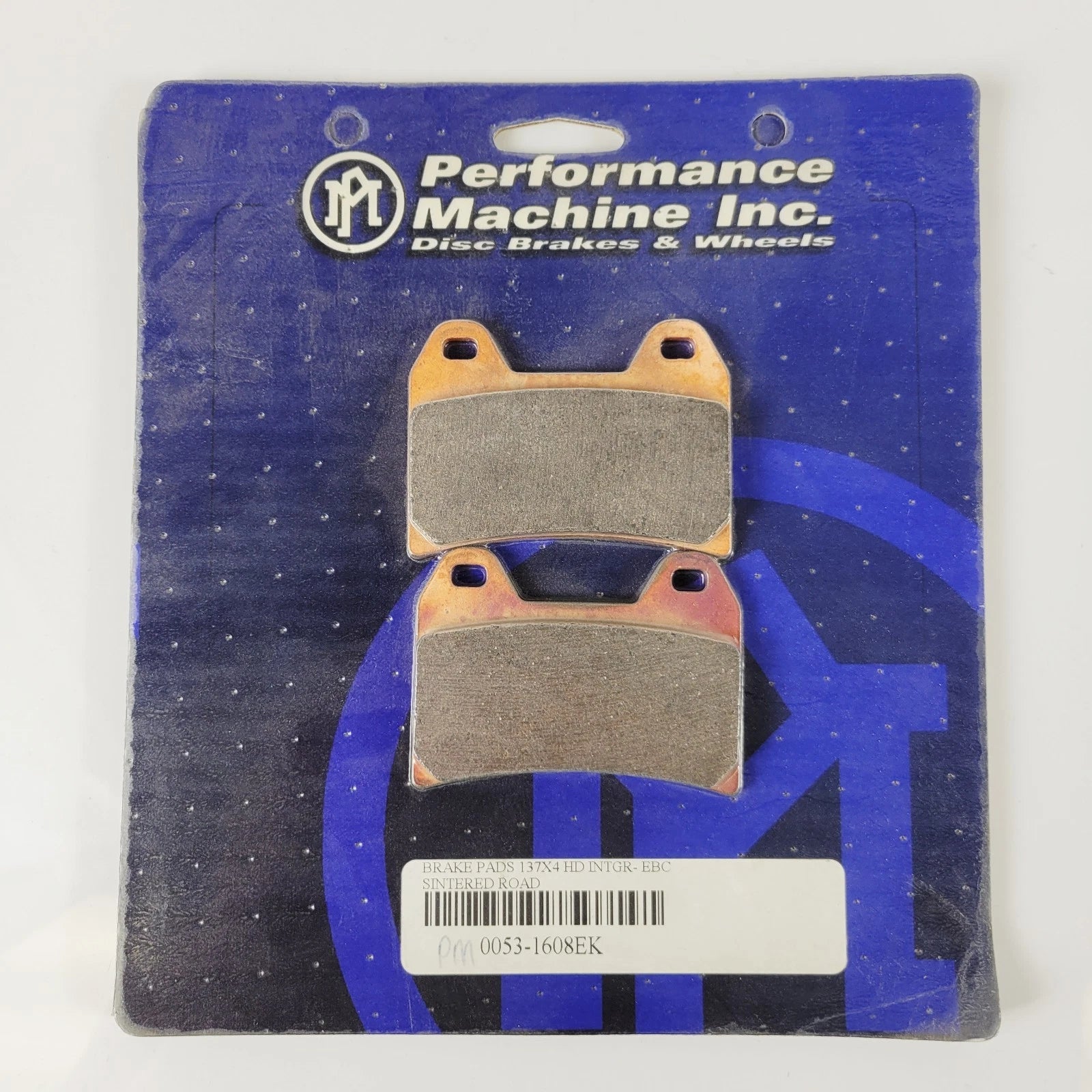 Performance Machine Sport Brake Pads for INTGR-EBC (137x4)
