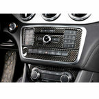 Carbon Fiber Media Control Panel Trim for Mercedes-Benz C-Class (2018-2019)