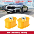 2X Door Check Strap Bushing No.51217112443/51217112444 for BMW 7 Series (2002–2008)