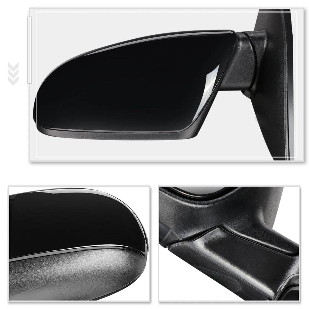 Set of 2 Chrome Housing Headlights for Ford Focus (2012–2014)