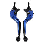 CNC Blue Extendable Brake Clutch Levers for Ducati Monster (620–796)