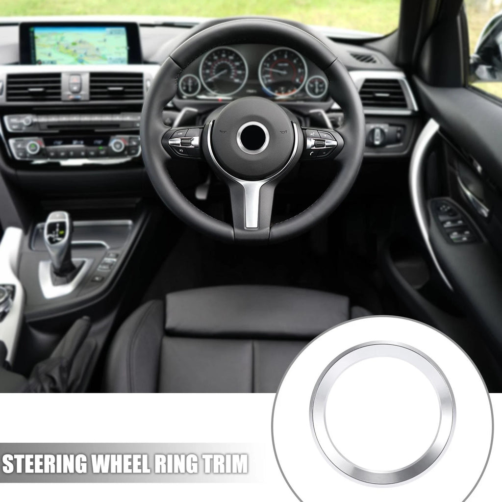 Steering Wheel Decal Cover Trim for BMW 1 3 5 7 Series X1 X3 X5 X6 (2000–2023)