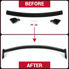 Glossy Black Rear Window Roof Spoiler for Subaru Impreza WRX STI (2002–2007)