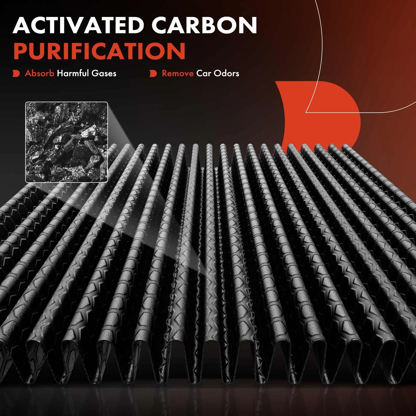 2X Activated Carbon Cabin Air Filter for Nissan Versa (2007â2023)