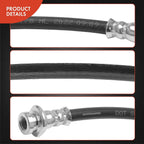 2X Front Brake Hydraulic Hose for Chevy Metro (1998–2001) Suzuki Swift (1990–2001)