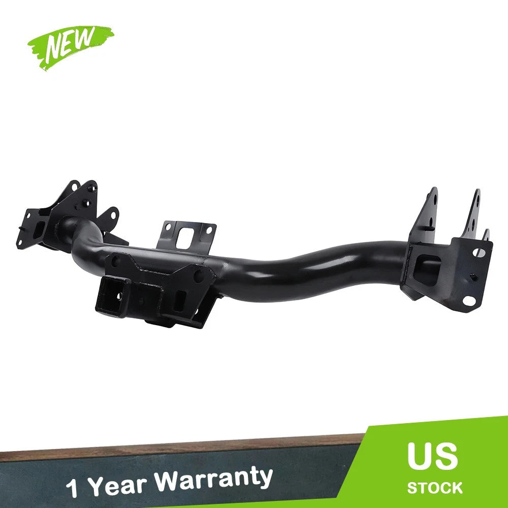 Rear Bumper for Ram 1500 (2019–2024) Black Trailer Hitch