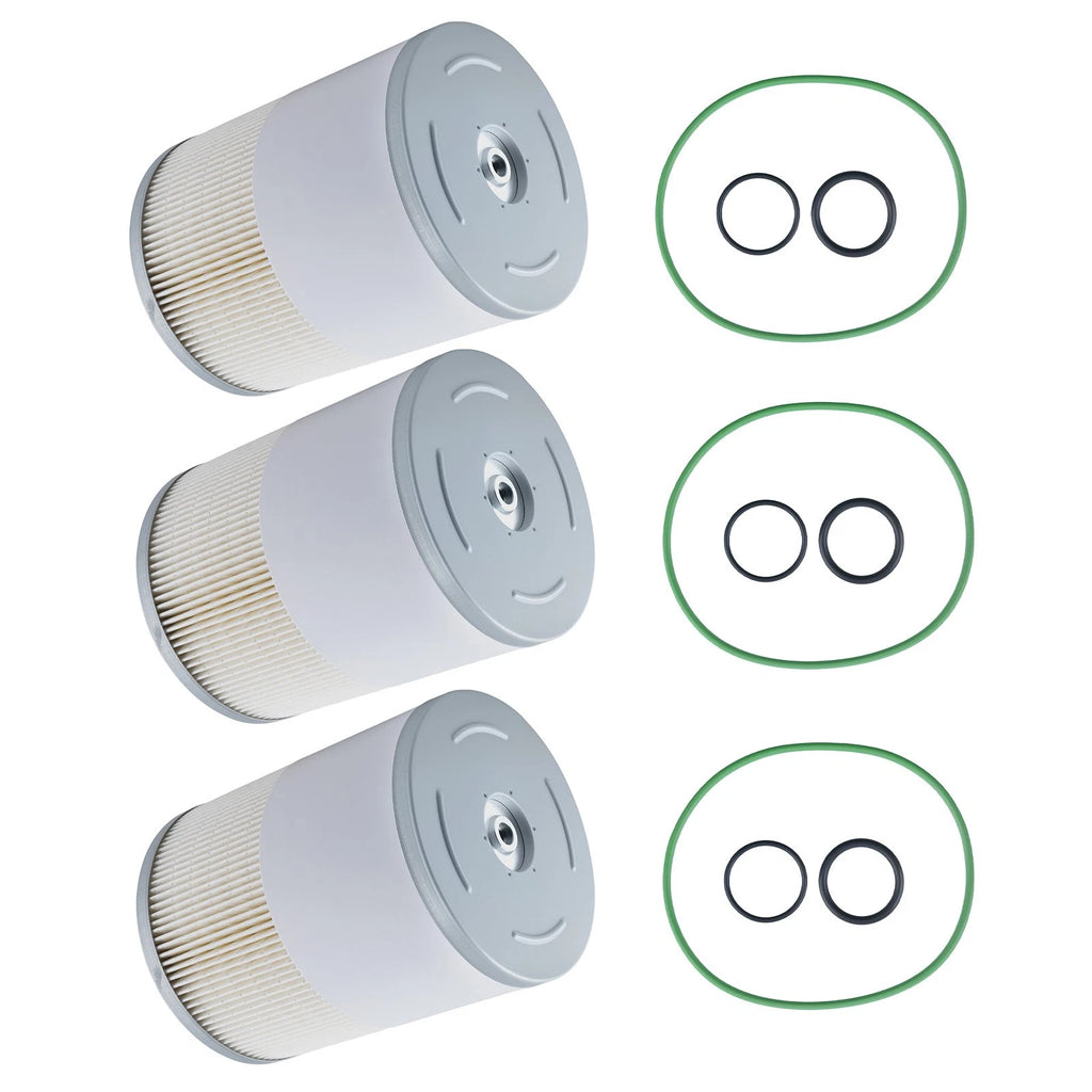 Separator Fuel/Water Pack of 3 for Detroit Diesel DD13 DD15 DD16 (L9915F PF9804)