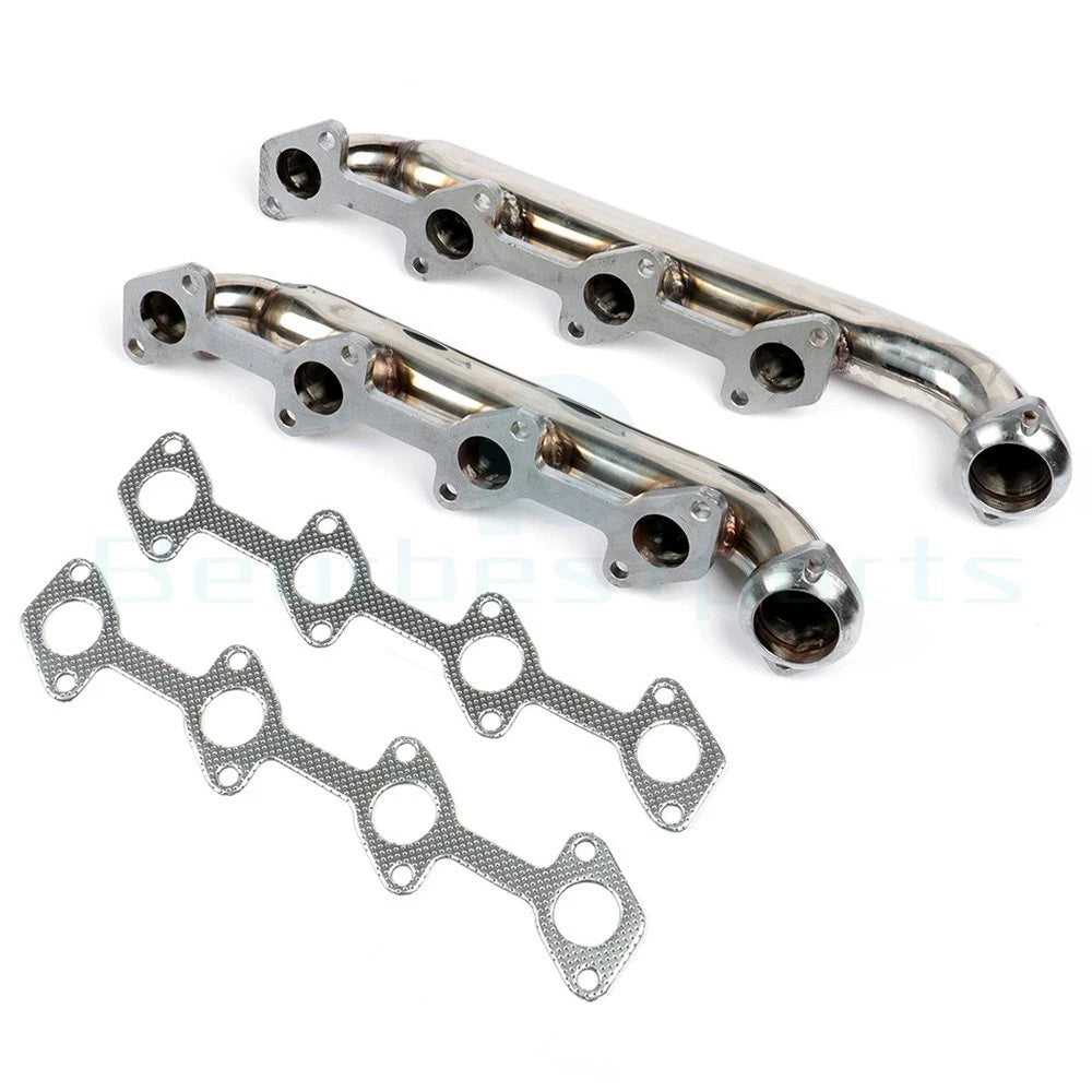 Stainless Steel Manifold Headers for Ford Powerstroke F250 F350 (2003–2007)