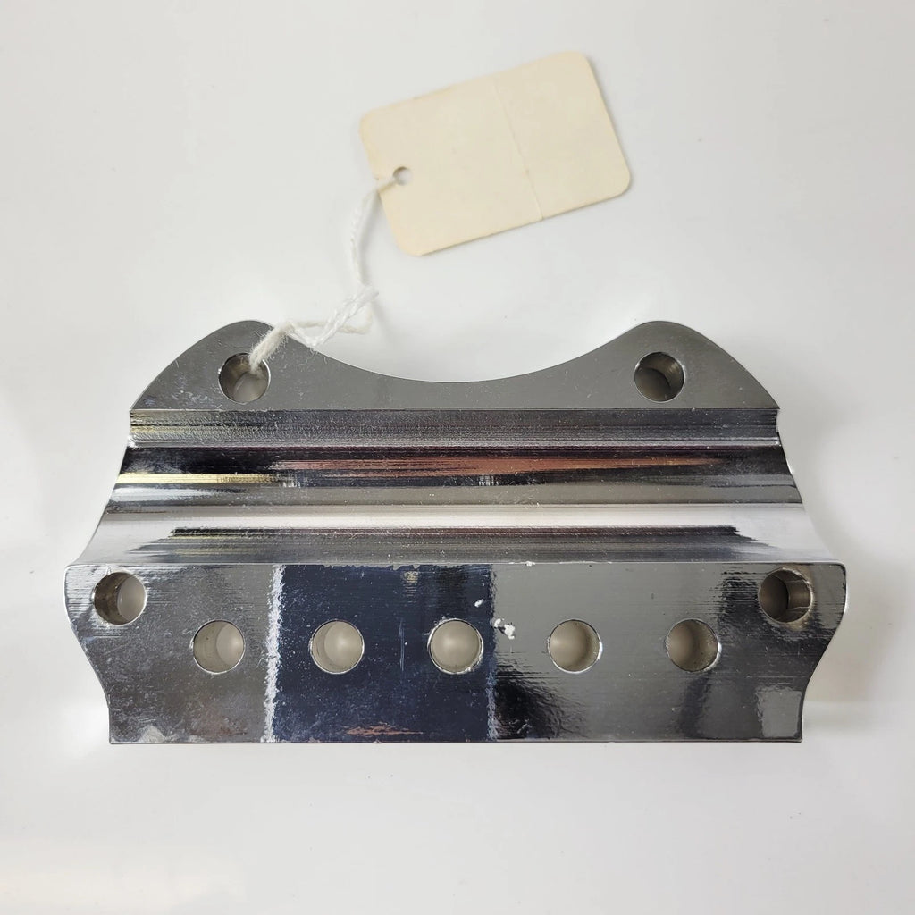 Handlebar Gauge Mount Clamp with 5 Indicator Holes for XL (Chrome)
