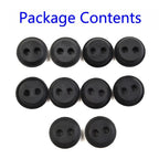 Set of 4 Rubber Grommets for Fuel Tank Replacement Trimmer (2-Hole)
