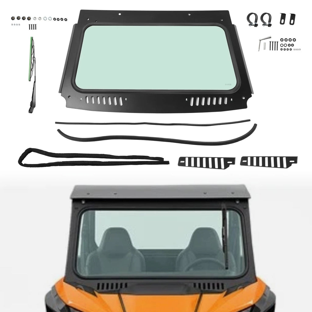 Front Windshield Glass for Kawasaki Teryx KRX 1000 (2020–2026)