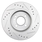 Drilled & Slotted Front Brake Rotors for Mini Cooper (2002–2006)