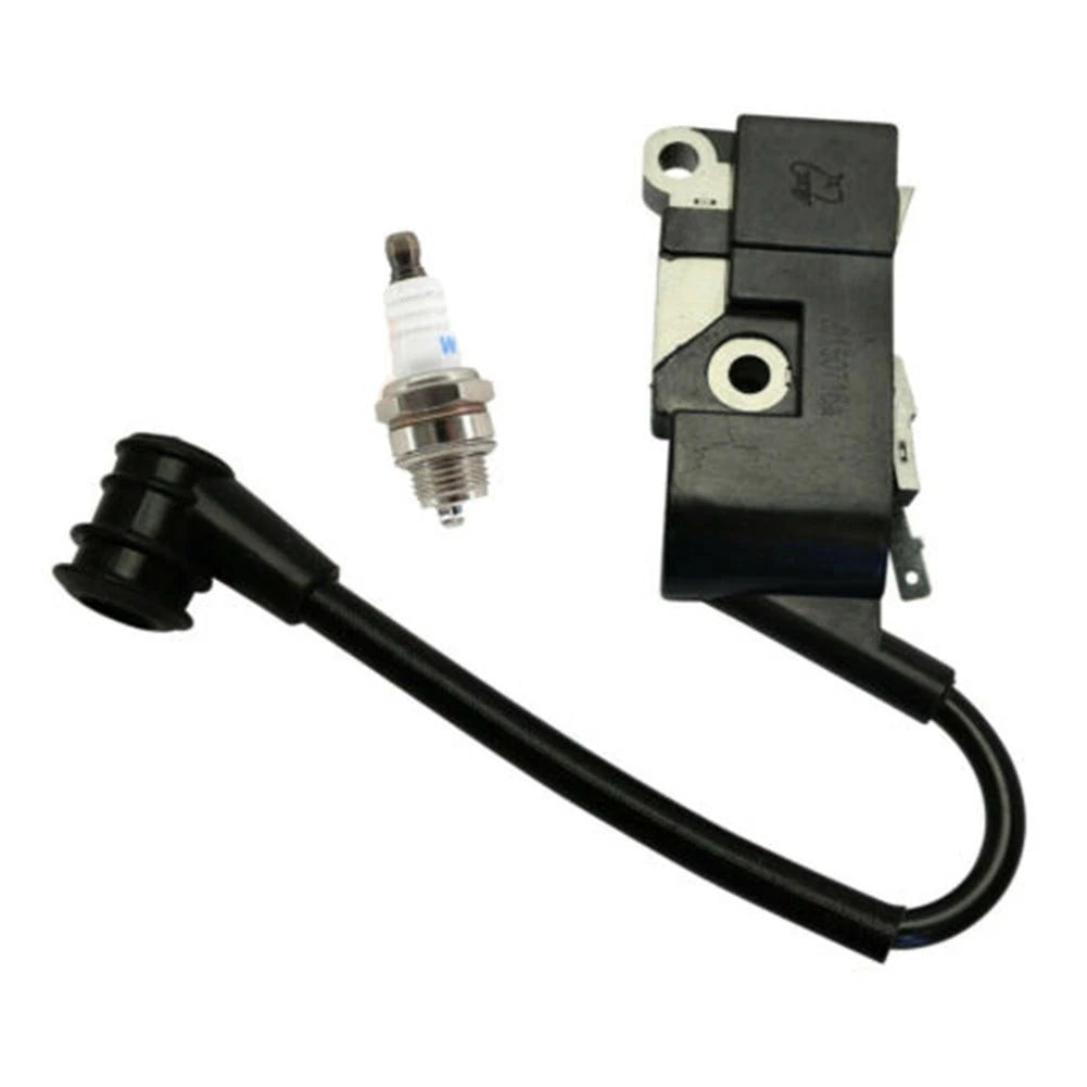 Ignition Coil for SX62 SX66 Chainsaw (62cc 66cc) - Exhaust Muffler & Gasket