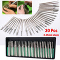 30-Piece Electric Grinder Accessory Set for Wood Glass Metal
