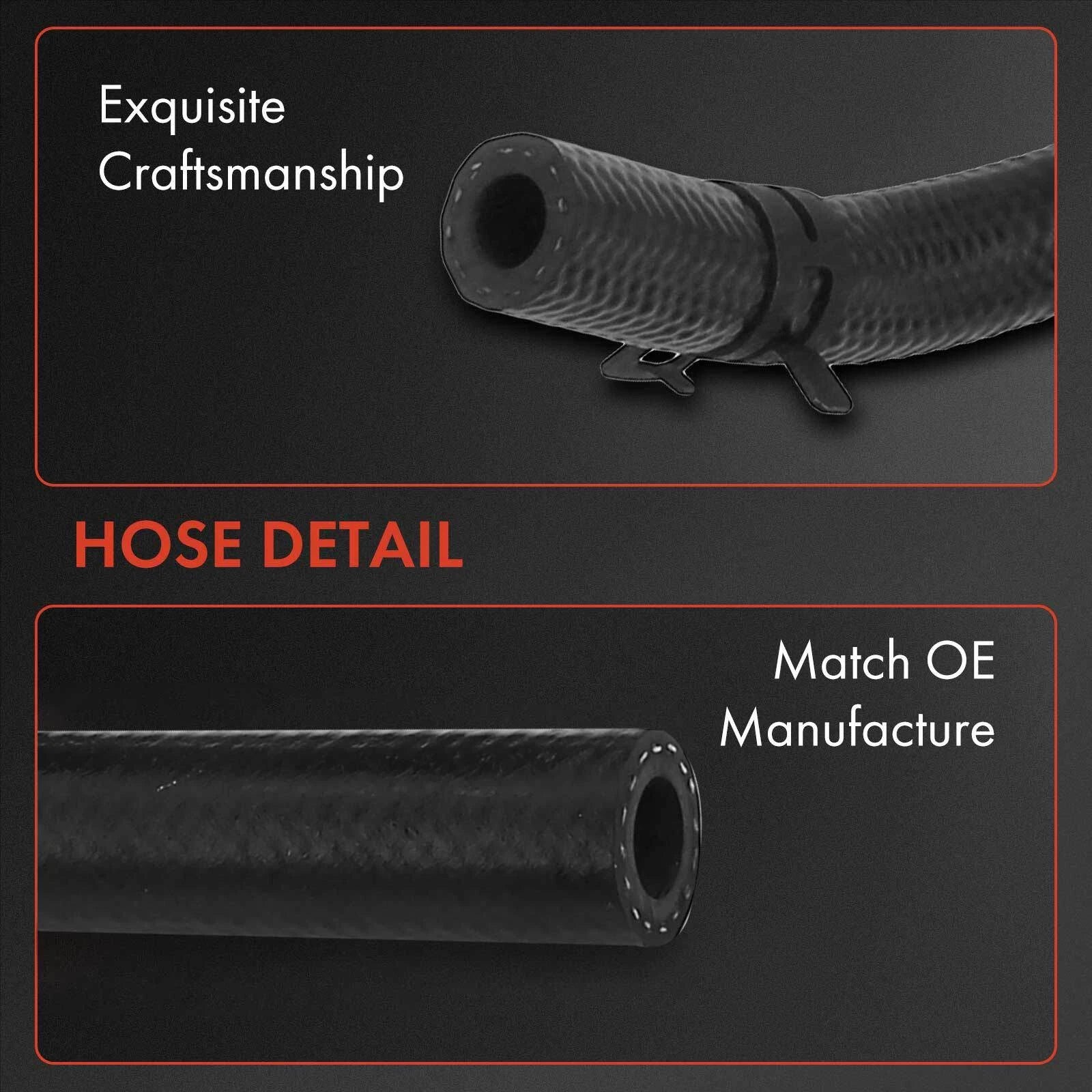 3X Power Steering Pressure & Return Line Hose for Mercedes Benz E320 (1995-2002)