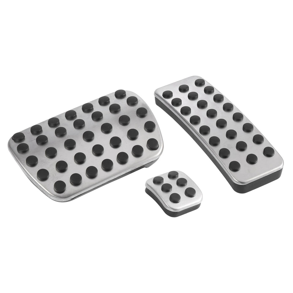 3 Pcs Manual Transmission Brake Gas Pedal Pad Cover for Mercedes-Benz 