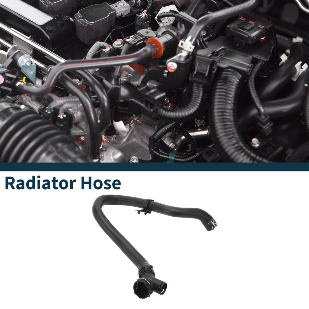 Radiator Hose Coolant Tube for Audi A3 (2010) - Rubber Plastic Black