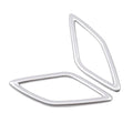 A-Pillar Speaker Cover Trim for Volvo XC40 (2018-2020) Silver