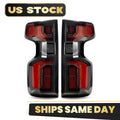 LED Tail Lights for Chevy Silverado 1500 (2019–2026) Black Pair Conversion