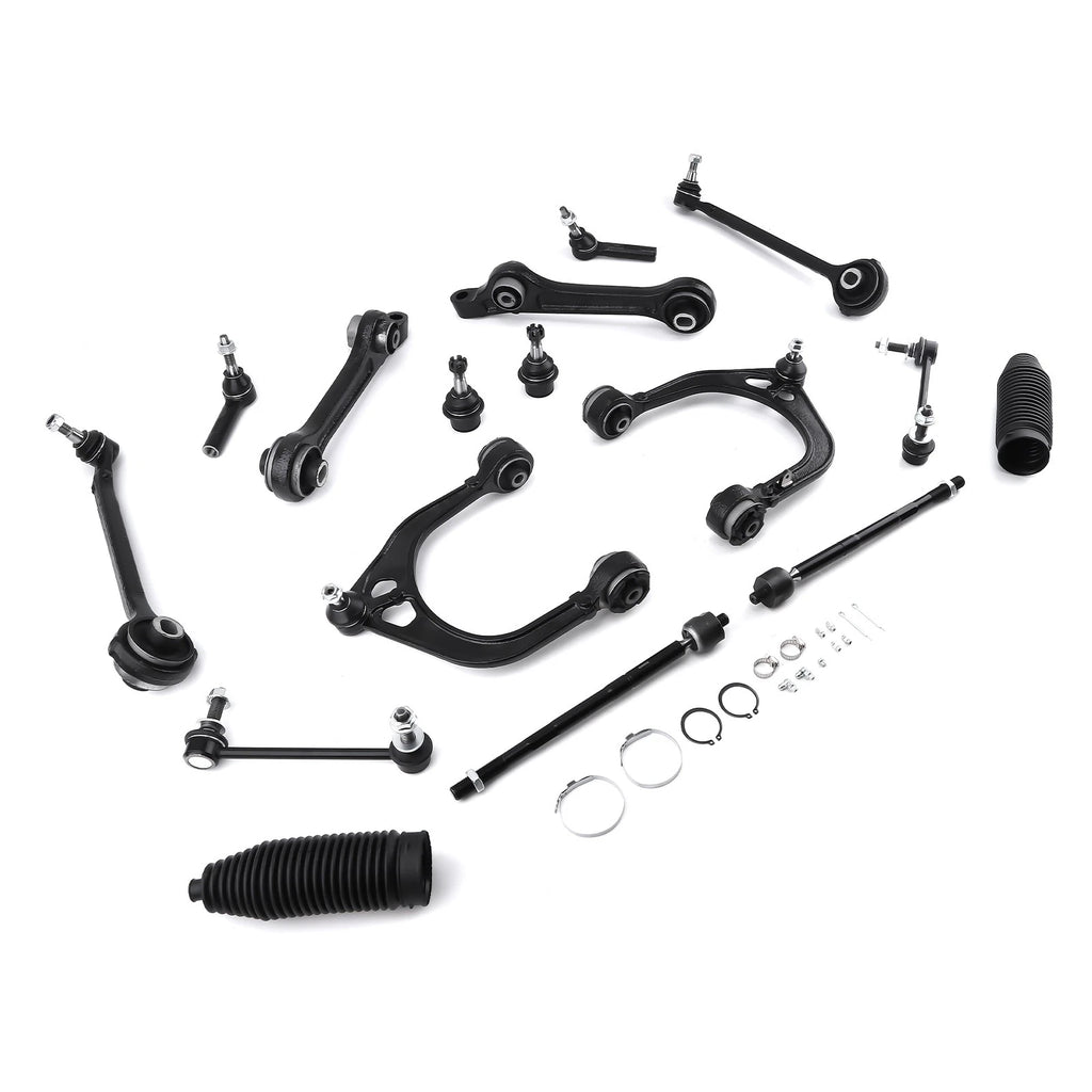 16x Front Control Arms Tie Rods for Dodge Charger Challenger 300 (2011–2019)